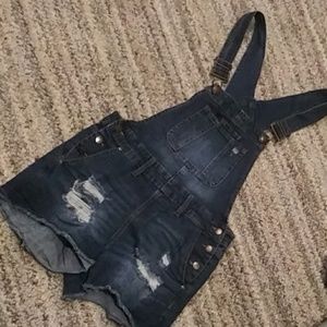 Blue Spice shortalls